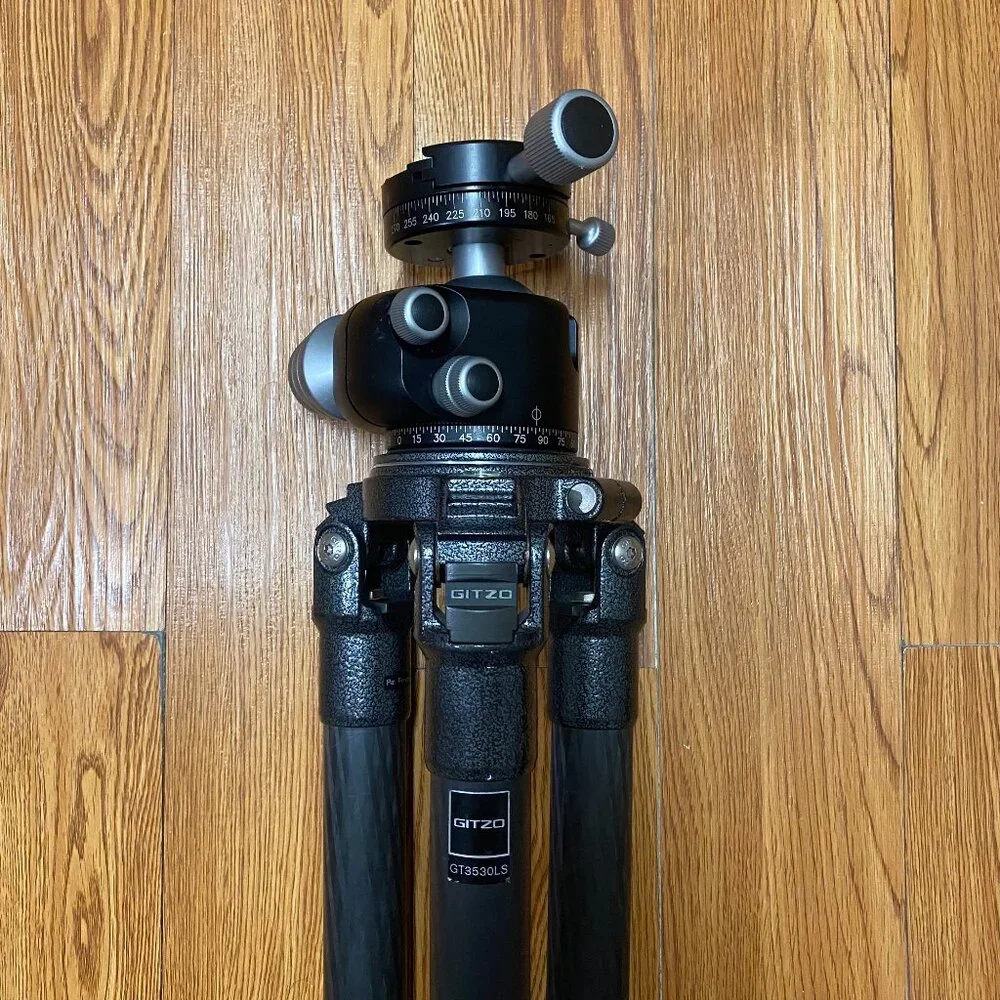 Gitzo GT3530LS Carbon Fiber Tripod Legs w/ RRS BH-55 Ball Head